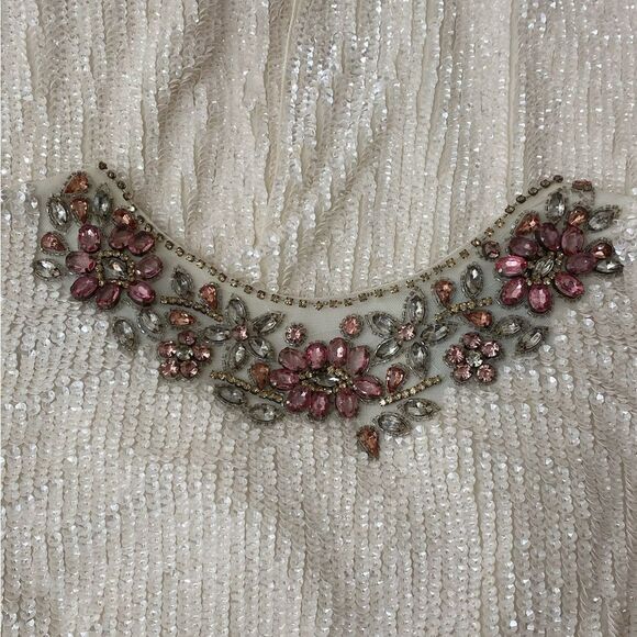 Mac Duggal Jeweled Neck Sequin Sleeveless Dress size 12 - Picture 9 of 11